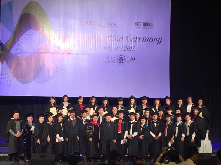 Lễ trao Chứng chỉ âm nhạc quốc tế LCM (London College of Music Examinations) 2017